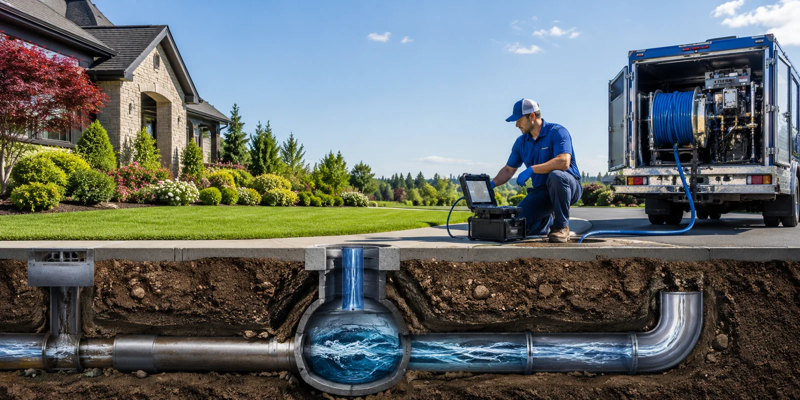 Drainage restoration information for Worthington, KY